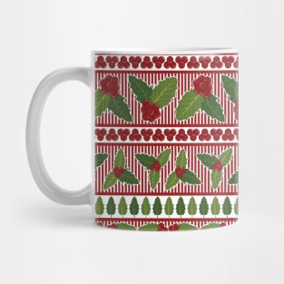 Holly Berries Pattern Mug